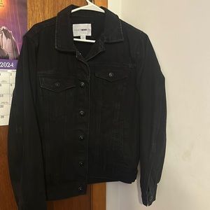 Black Fashion Nova jean jacket